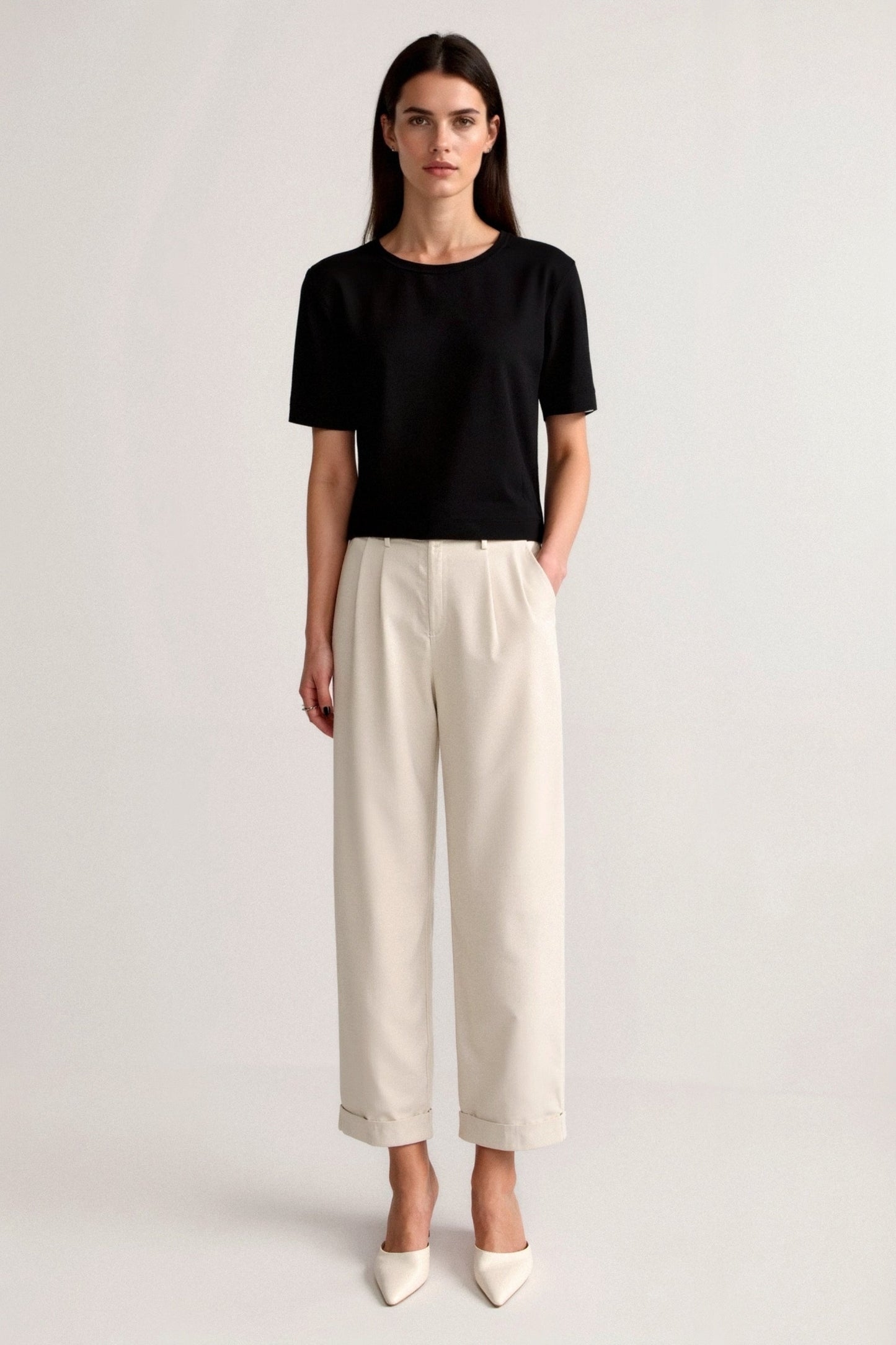 Womens Trousers With Pleats 2