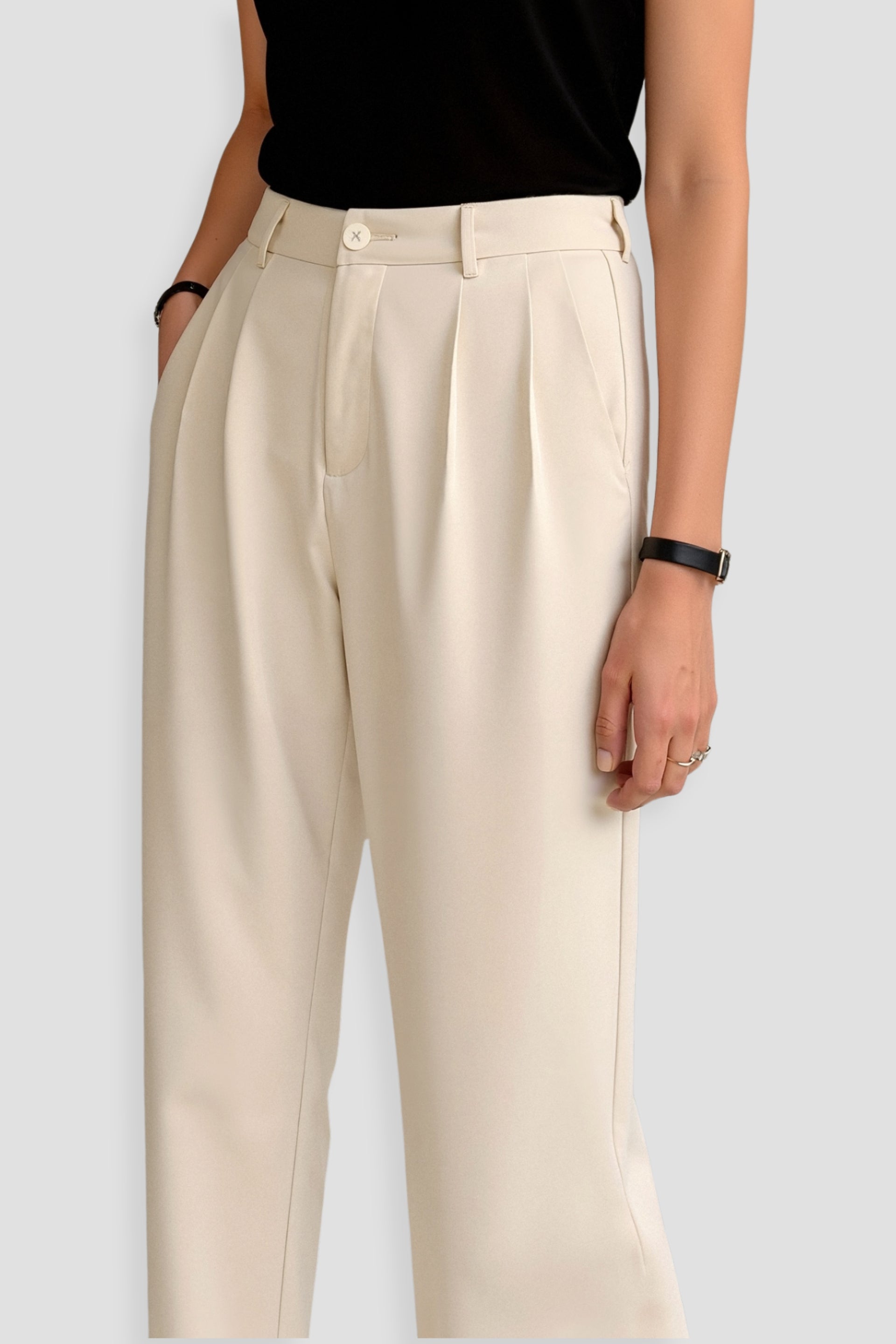 Womens Trousers With Pleats 3