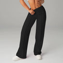 Women's Straight Leg Jogger Trousers – Casual Comfortable Everyday Pants