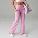 Women's Straight Leg Jogger Trousers – Casual Comfortable Everyday Pants