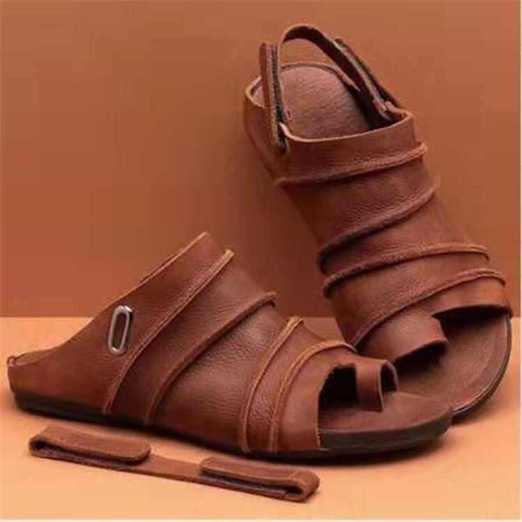 Women's Orthopedic Foot Correction Leather Sandals