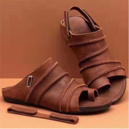Women's Orthopedic Foot Correction Leather Sandals