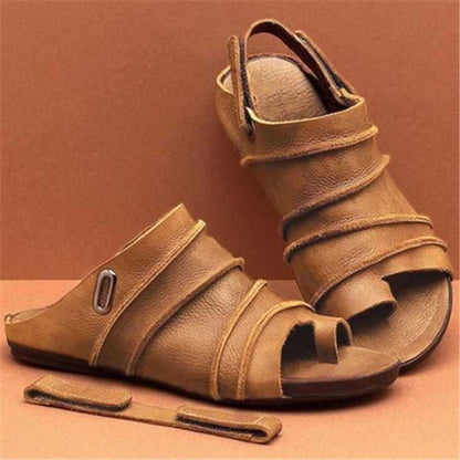 Women's Orthopedic Foot Correction Leather Sandals