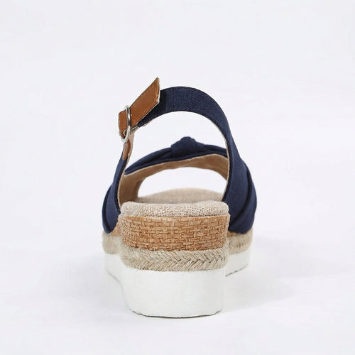 Women's Orthopedic Pointed-Toe Platform Sandals – Stylish Buckle Comfort Shoes