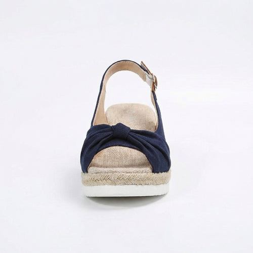 Women's Orthopedic Pointed-Toe Platform Sandals – Stylish Buckle Comfort Shoes