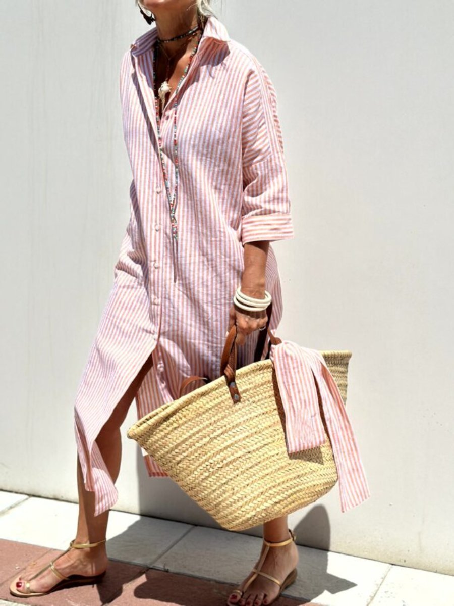 Veronica™ - Classic Striped Shirt