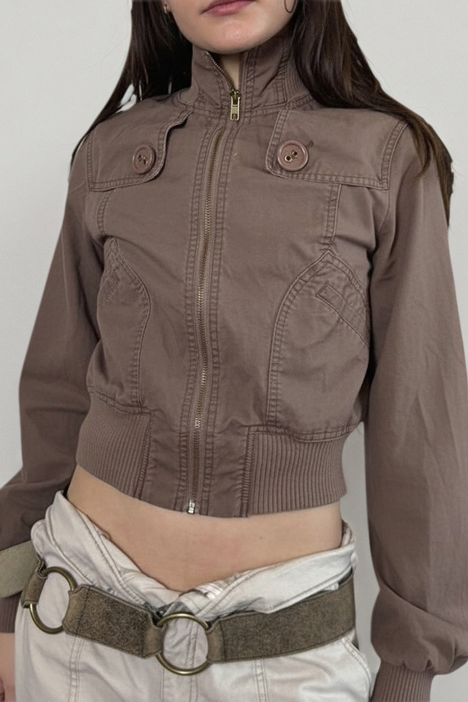 American Vintage Utility Zip Pocket Jacket