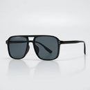 Oversized Retro Square Aviator Style Sunglasses – Chic UV Protection Eyewear