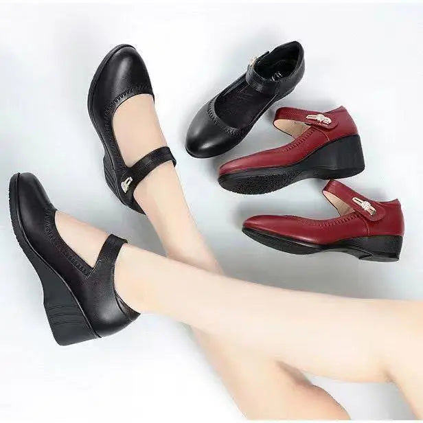 Lunara - Comfort Mid-Heel Shoes