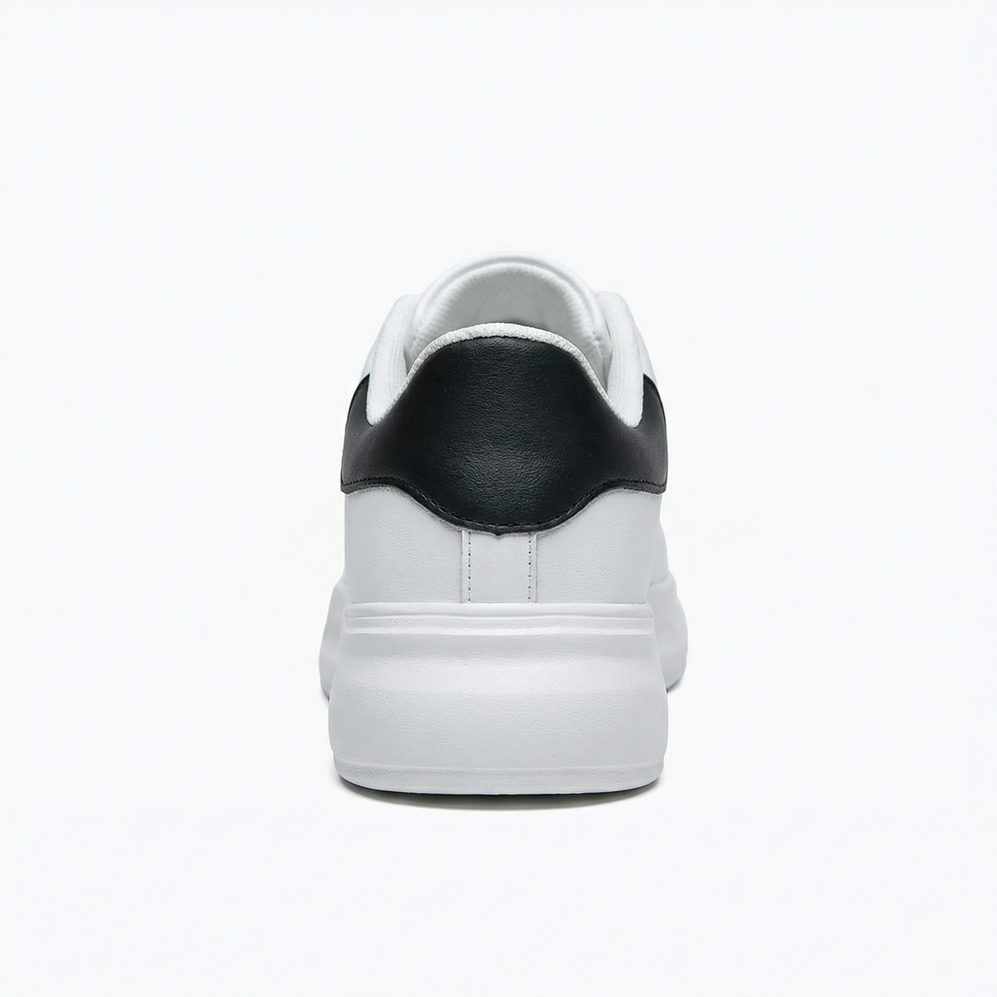 Women's White Textile Lace-Up Sneakers – Orthopedic Casual Comfort Trainers