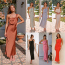 Elegant One-Shoulder Maxi Dress