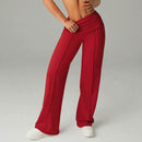 Women's Straight Leg Jogger Trousers – Casual Comfortable Everyday Pants