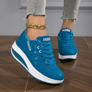 Women's Classy Lace-Up Orthopedic Sneakers – Platform Winter Comfort Shoes