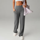 Women's Straight Leg Jogger Trousers – Casual Comfortable Everyday Pants