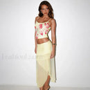 Floral Mesh Vacation Two-Piece Skirt