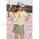 Green Bow Workwear A-Line Skirt