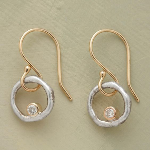 Women’s Vintage Zirconia Earrings – Elegant Sparkling Statement Jewelry