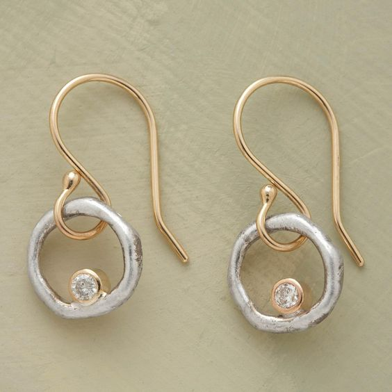 Women’s Vintage Zirconia Earrings – Elegant Sparkling Statement Jewelry
