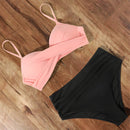 Leila® | High Waist Bikini With Twist Top