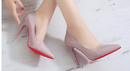 Womens Shiny Leather High Heel Stilettos – Elegant Evening Pumps
