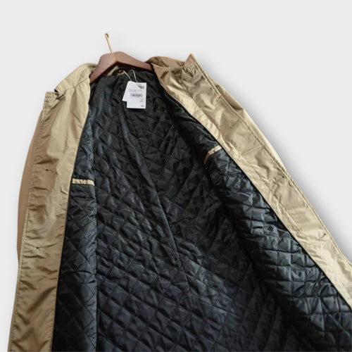 Men’s Buttoned-Up Weatherproof Coat – Windproof Waterproof Jacket