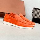 Men's Casual Suede Slip-On Loafers – Comfortable Everyday Smart Shoes