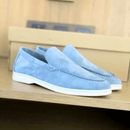 Men's Casual Suede Slip-On Loafers – Comfortable Everyday Smart Shoes