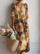 Elegant Women’s Everyday Comfort Dress – Relaxed Fit Casual Easy Wear Style