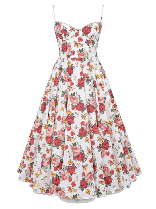 Women’s Sleeveless Corset Midi Dress - Elegant Dinner Party Style