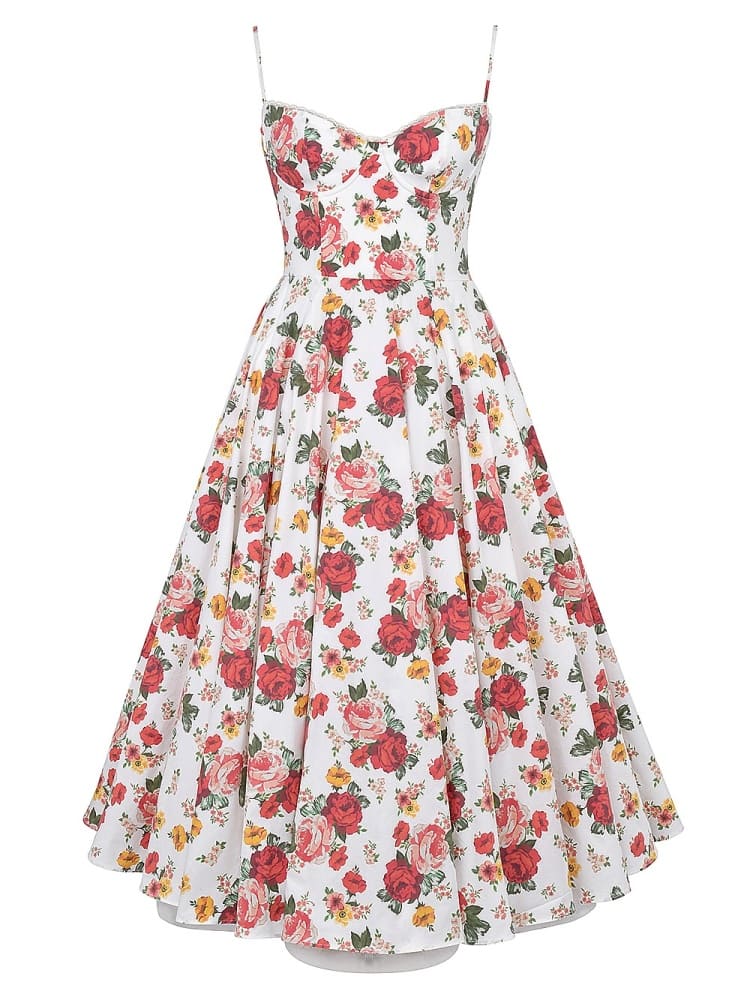 Women’s Sleeveless Corset Midi Dress - Elegant Dinner Party Style