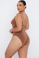 Sculpting Full Brief Bodysuit – Mocha