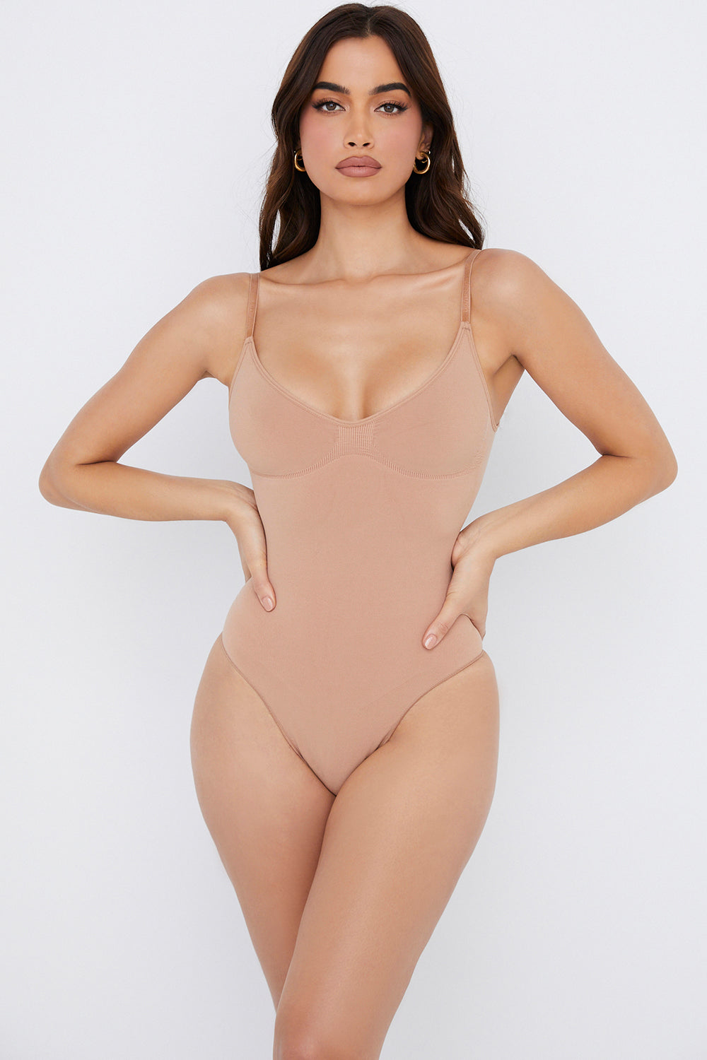 Sculpting Thong Bodysuit – Cafe au Lait