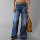 Women's Vintage Wide Leg Jeans – High Waist Loose Denim Pants
