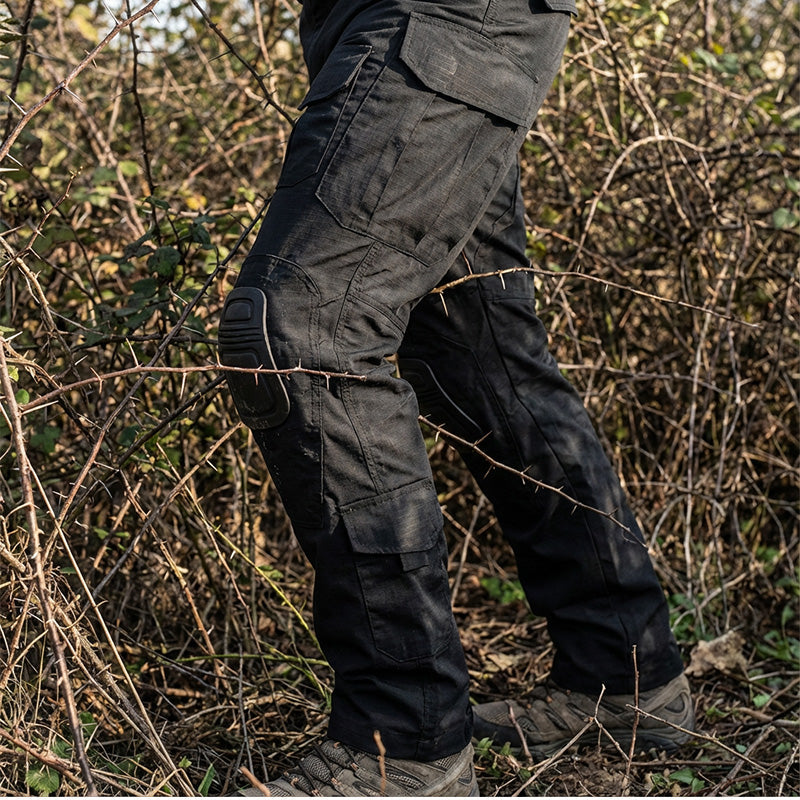 Men’s Multicam Tactical Combat Pants With Knee Pads – Durable Cargo Trousers