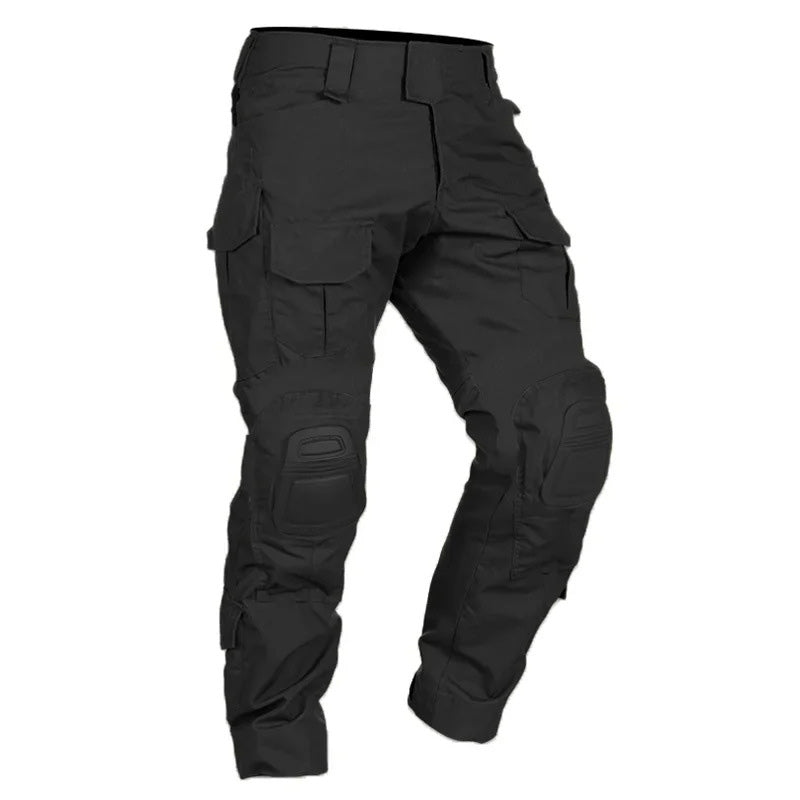 Men’s Multicam Tactical Combat Pants With Knee Pads – Durable Cargo Trousers