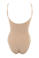 Sculpting Full Brief Bodysuit – Almond