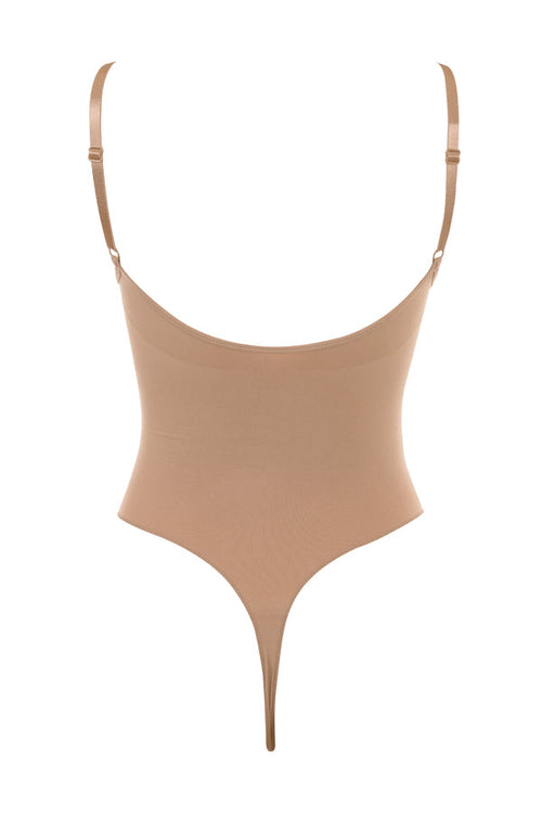 Sculpting Thong Bodysuit – Cafe au Lait