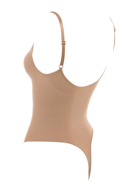 Sculpting Thong Bodysuit – Cafe au Lait