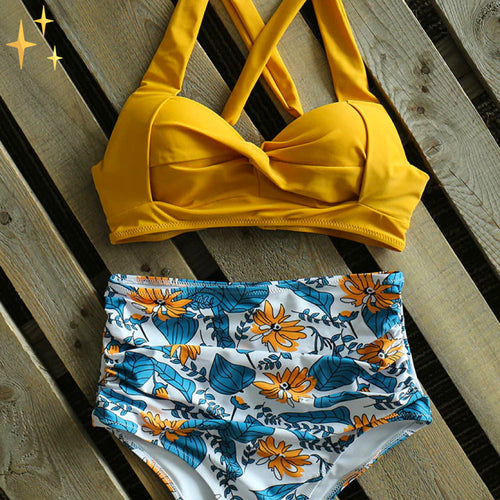 Madelaine® | Bikini Set High Waist Bottom And Top For All Shapes And Sizes