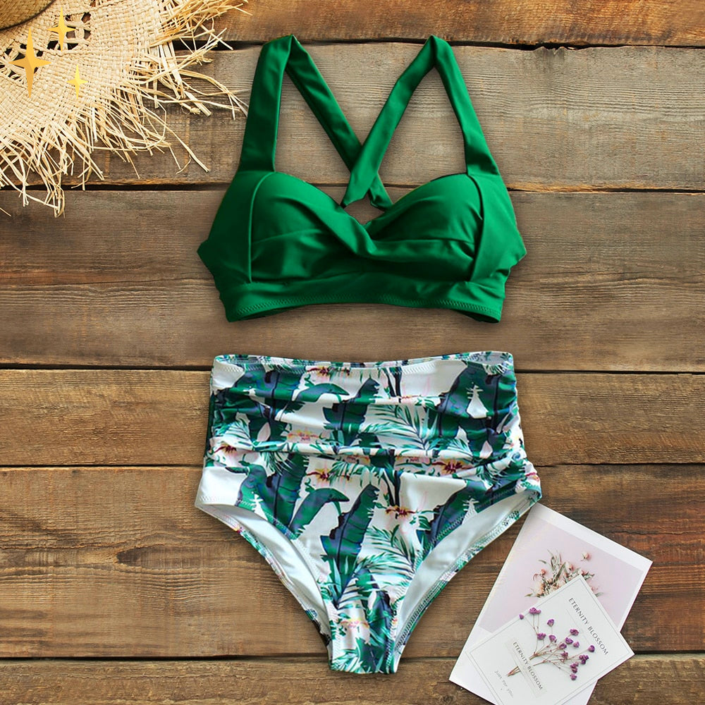 Madelaine® | Bikini Set High Waist Bottom And Top For All Shapes And Sizes