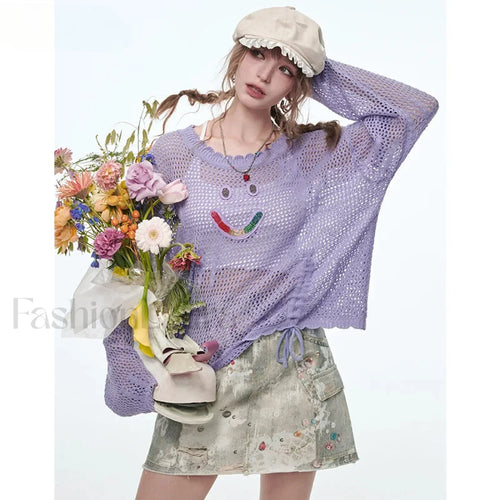 Y2K Ripped Pocket A-Line Skirt